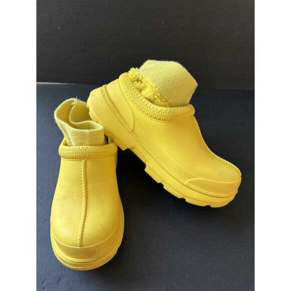 UGG Shoes - Ugg Womens Tasman X Canary Yellow Shoes Rain Boots Waterproof Removable Insole 7